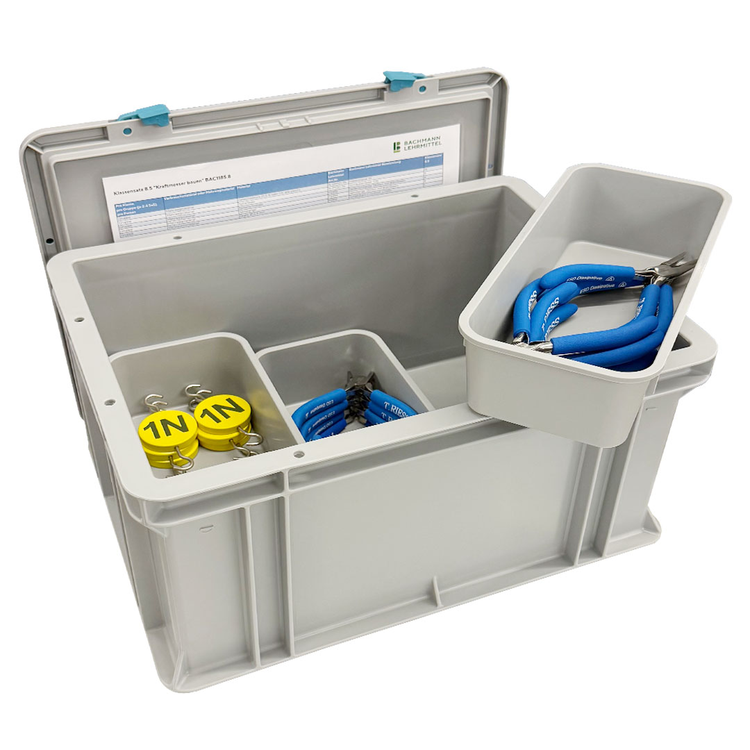 NaTech Klassensatz "Kraftmesser bauen" 8.5, für 8 Gruppen