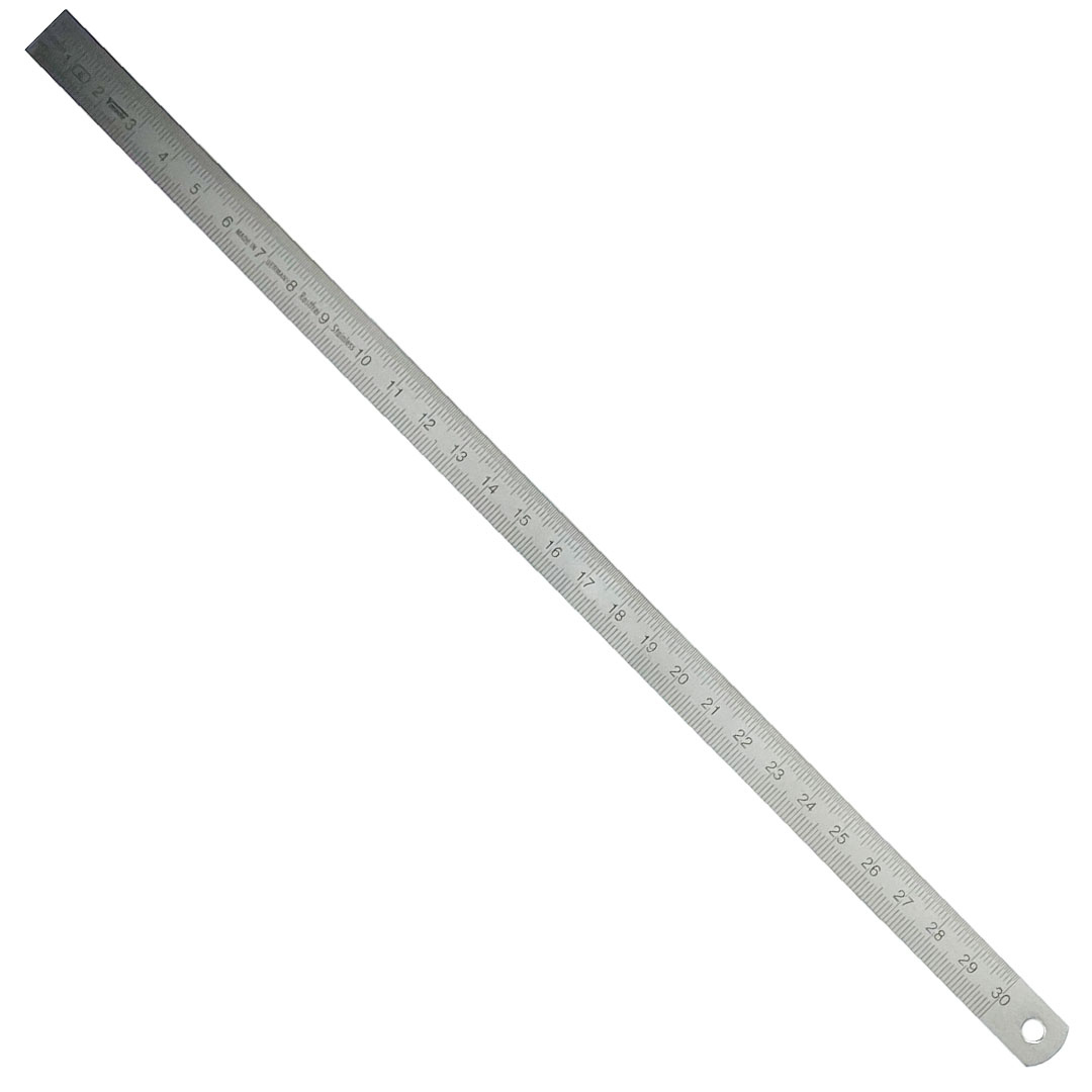 Massstab Metall, L=30cm
