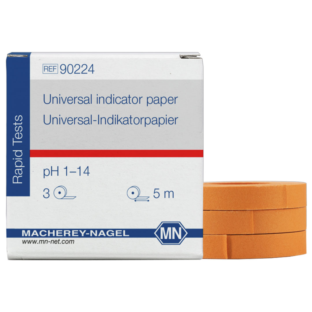 MACHEREY-NAGEL pH-Indikatorpapier 1-14, 3 Ersatzrollen, L=5m
