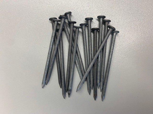 Eisennägel 50mm, 15Stk. feuerverzinkt