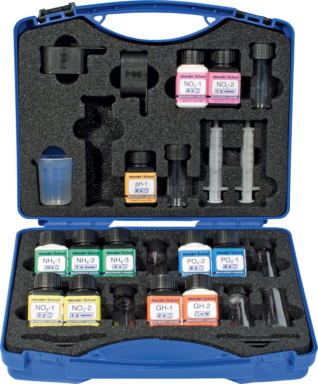 Wasseranalysen Koffer