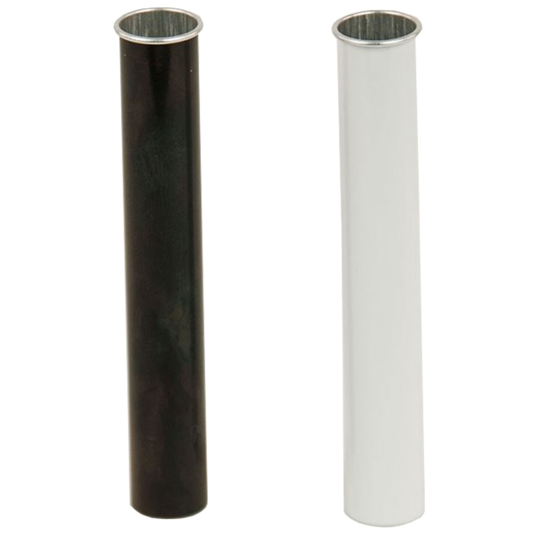 Absorptionsröhrchen schwarz/weiss, Paar