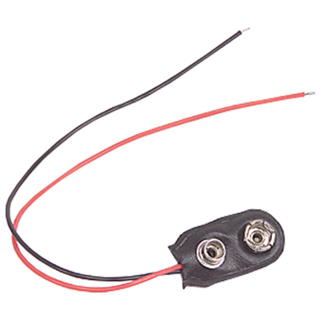 Batterieclip für 9V Batterie