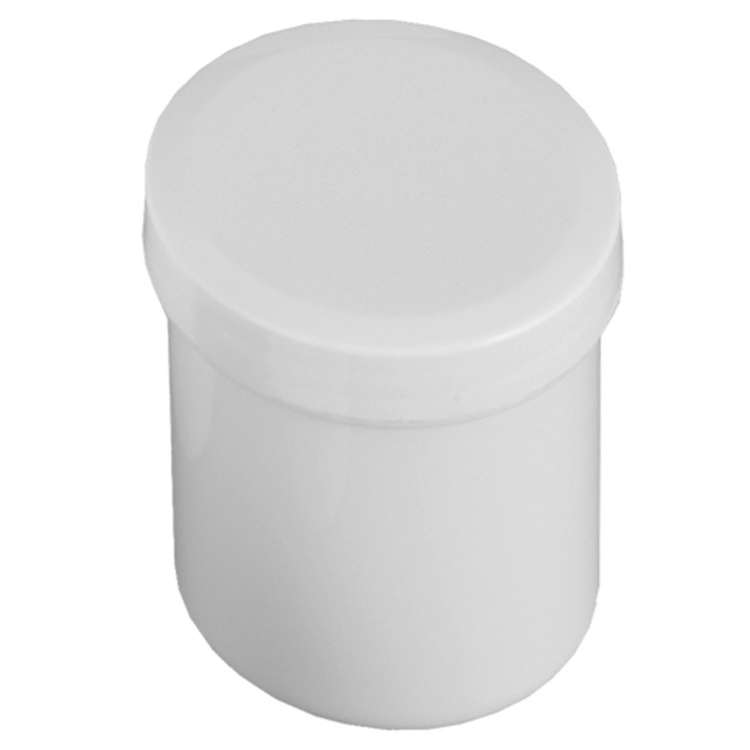 Crème-Dose PP, weiss, 25ml, 10 Stück