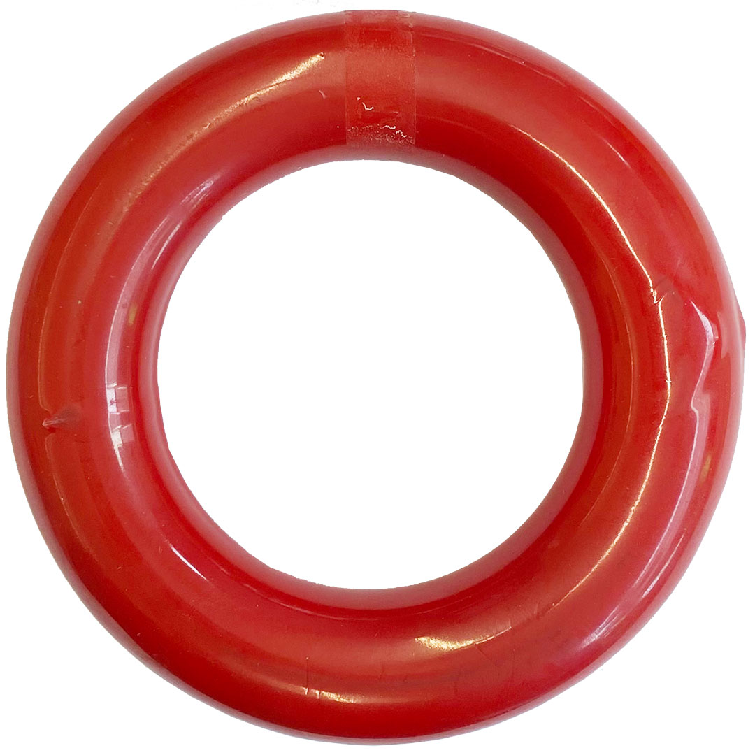 Beschwerungsring Da=102/i57mm, rot, Gewicht 635g