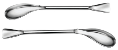 Mehrzwecklöffel für Linkshänder, L=150mm, Löffelbreite 15mm, Spatelbreite 15mm