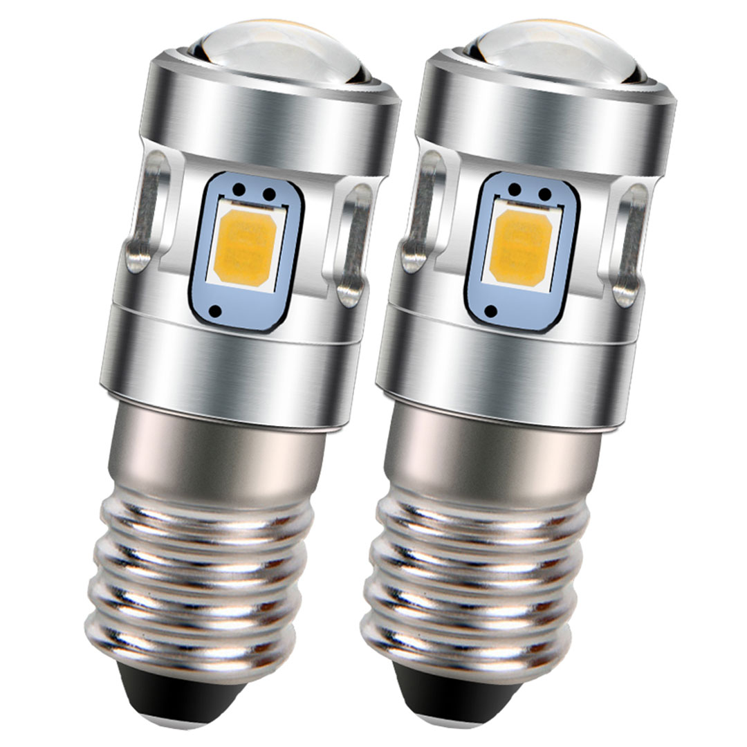 LED Glühlampe farblos, E10, 4,5V/260mA