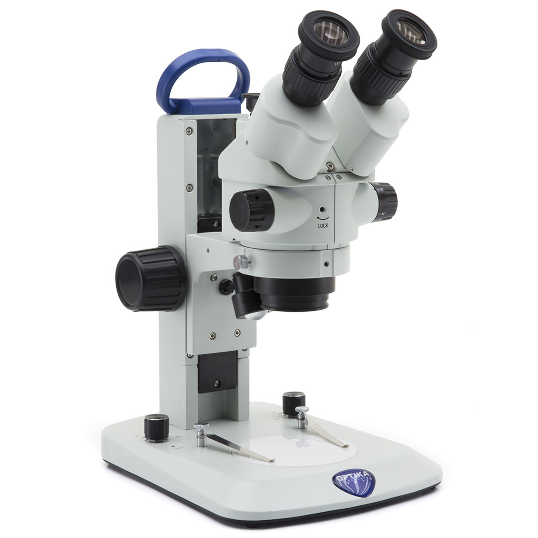 OPTIKA Mikroskop Stereo, Trinokular, 0.7x...4.5x zoom