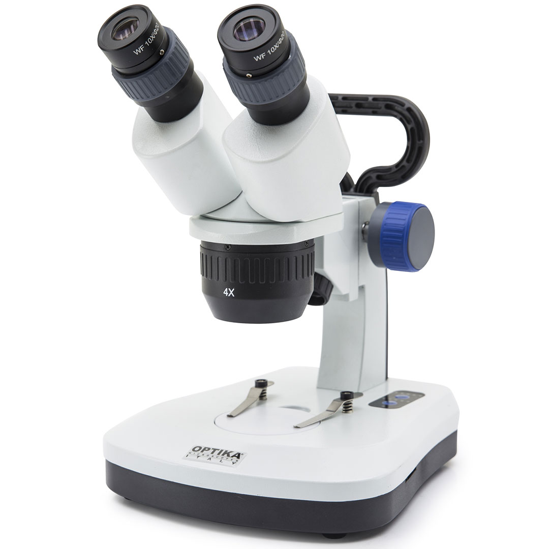 OPTIKA Mikroskop Stereo 2x/4x, SFX33, festes Stativ mit Griff