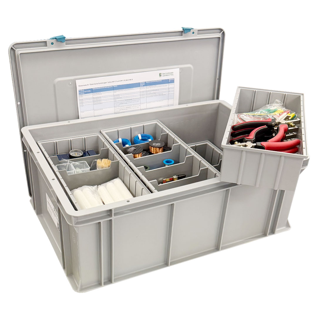 NaTech Klassensatz "Elektrische Schaltungen" 8.1 Basic, für 12 Gruppen