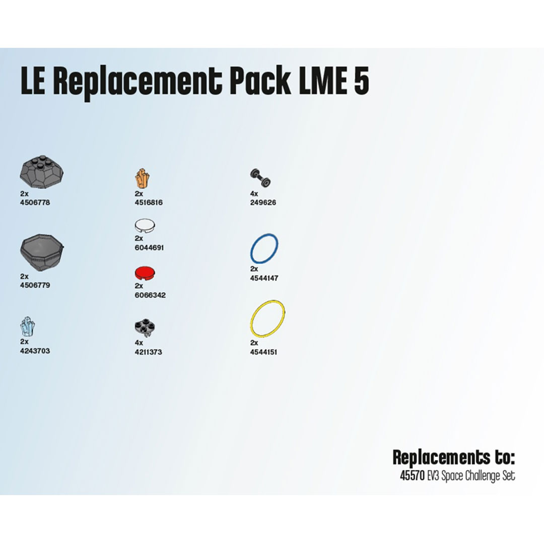 LEGO® Education Ersatz Packungen LME 5