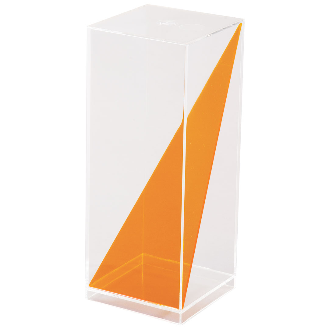 GÜNTER HERRMANN Prisma 4-seitig, mit 3 Diagonalschnitten