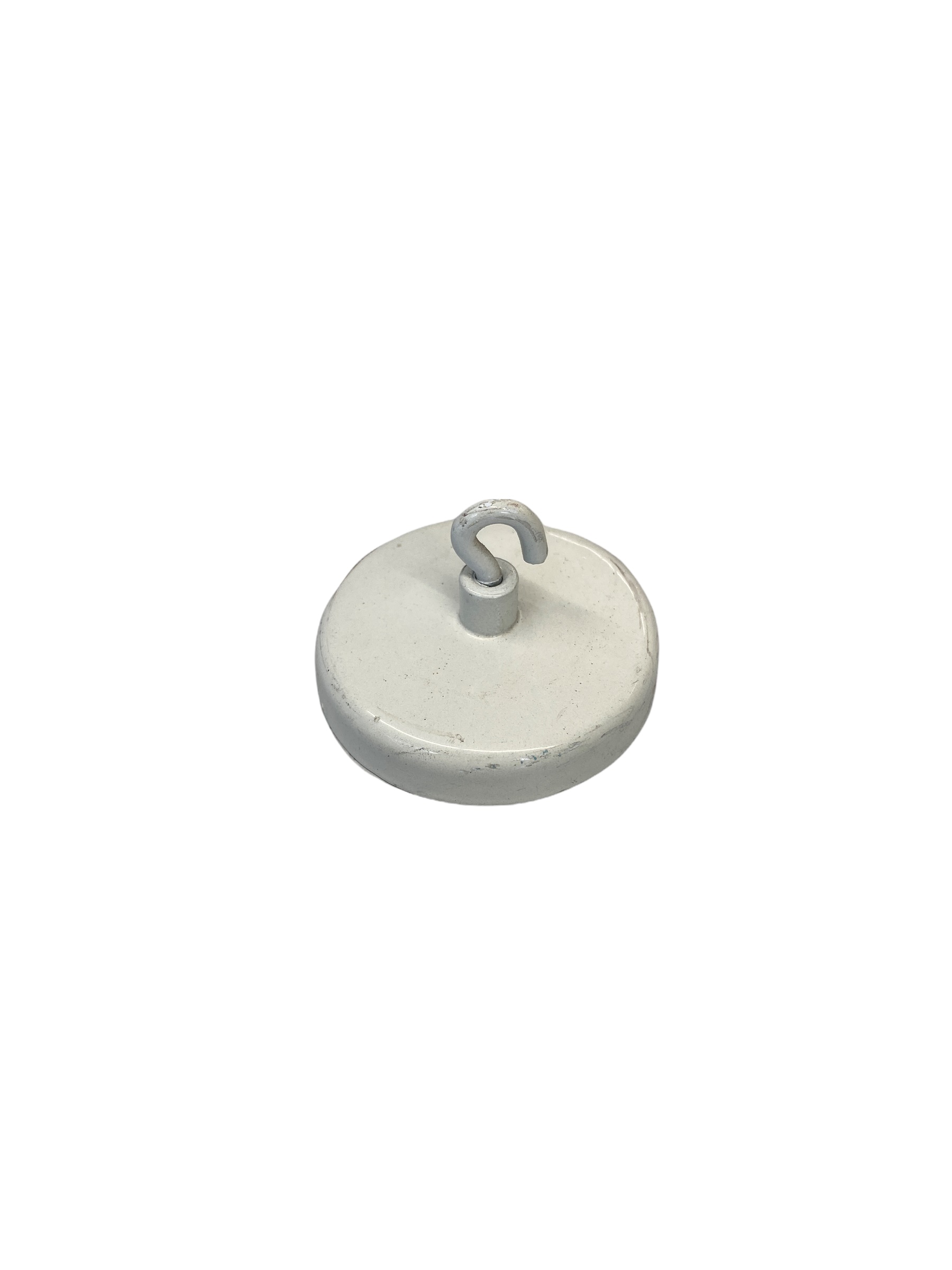 Haftmagnet, weiss, D=50mm