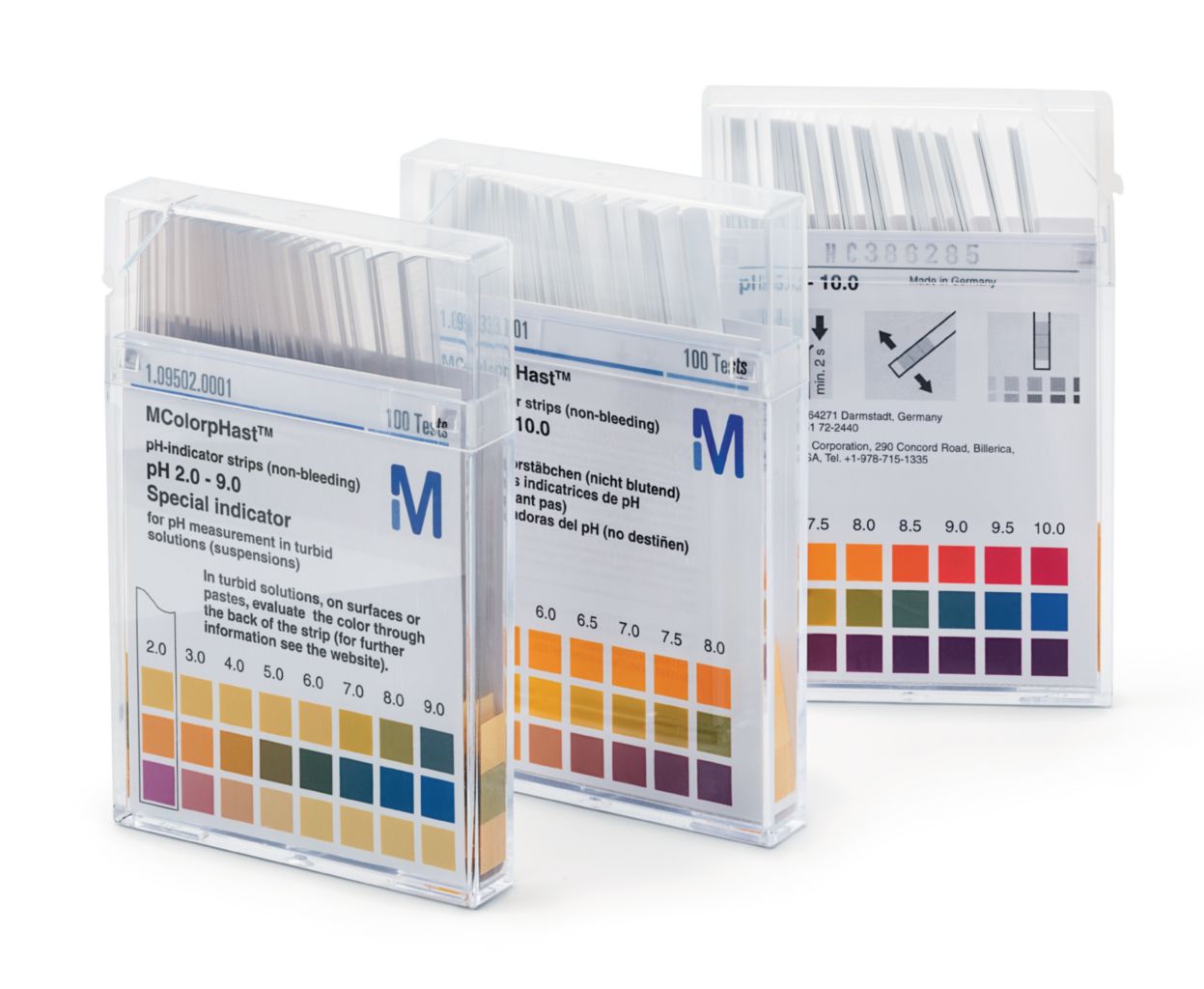 Universalindikator, pH 0-14, nicht blutend, 100 Stäbchen