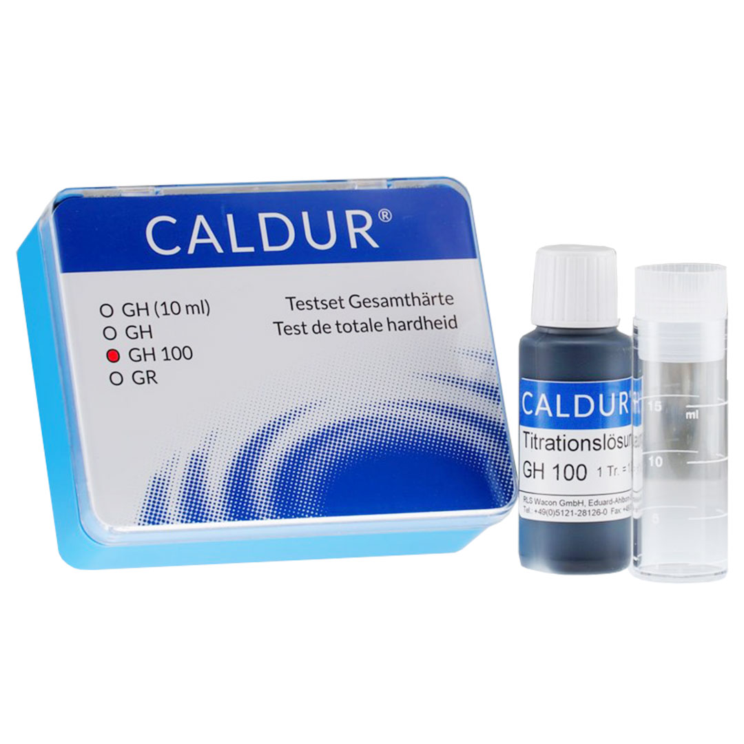 Caldur GH 100 Gesamthärte Titrationstest Caldur GH 100 Gesamthärte Titrationstest