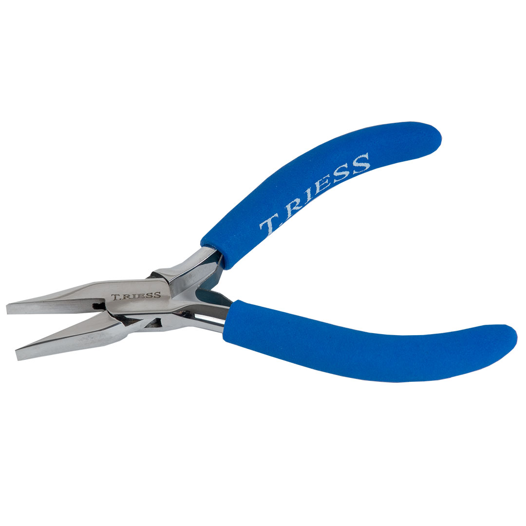 Flachzange 130mm, mit Blattfedern Flachzange 130mm, mit Blattfedern