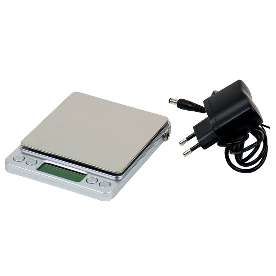 Digitalwaage 500/0,01g, mit Netzgerät