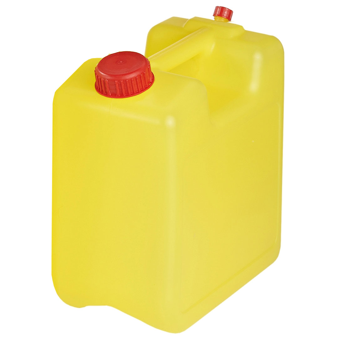 Entsorgungskanister 10lt, gelb (HD-PE) 280x180x325mm