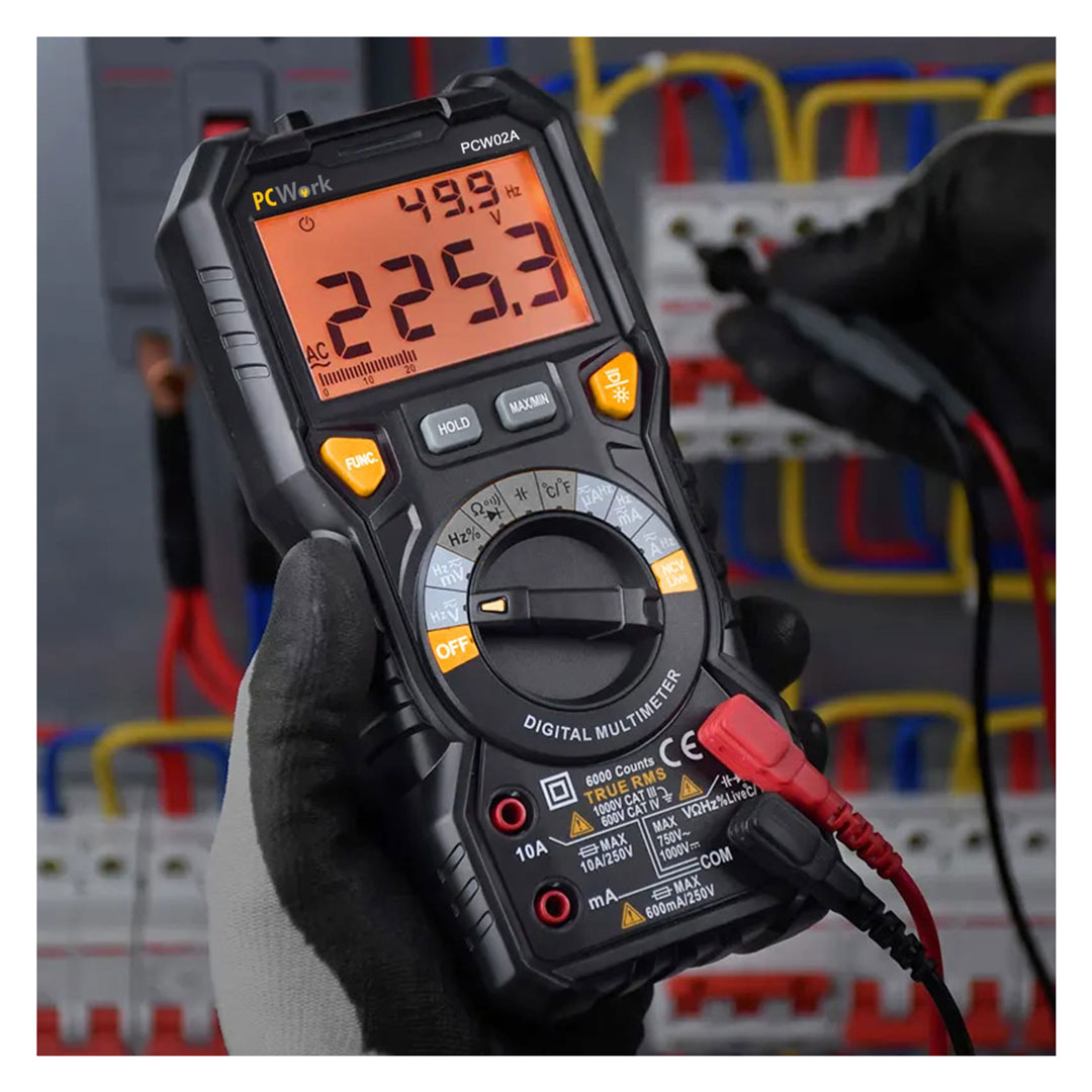 Multimeter digital, True RMS, PCW02A