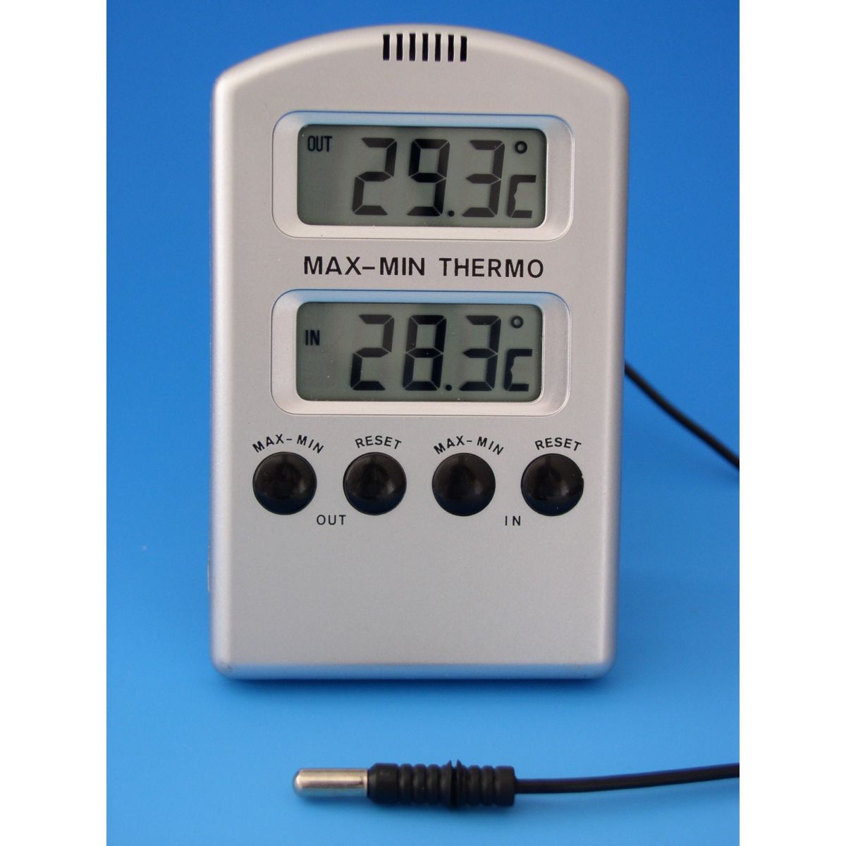 Digital Thermometer, Min-Max +50°C...+70°C
