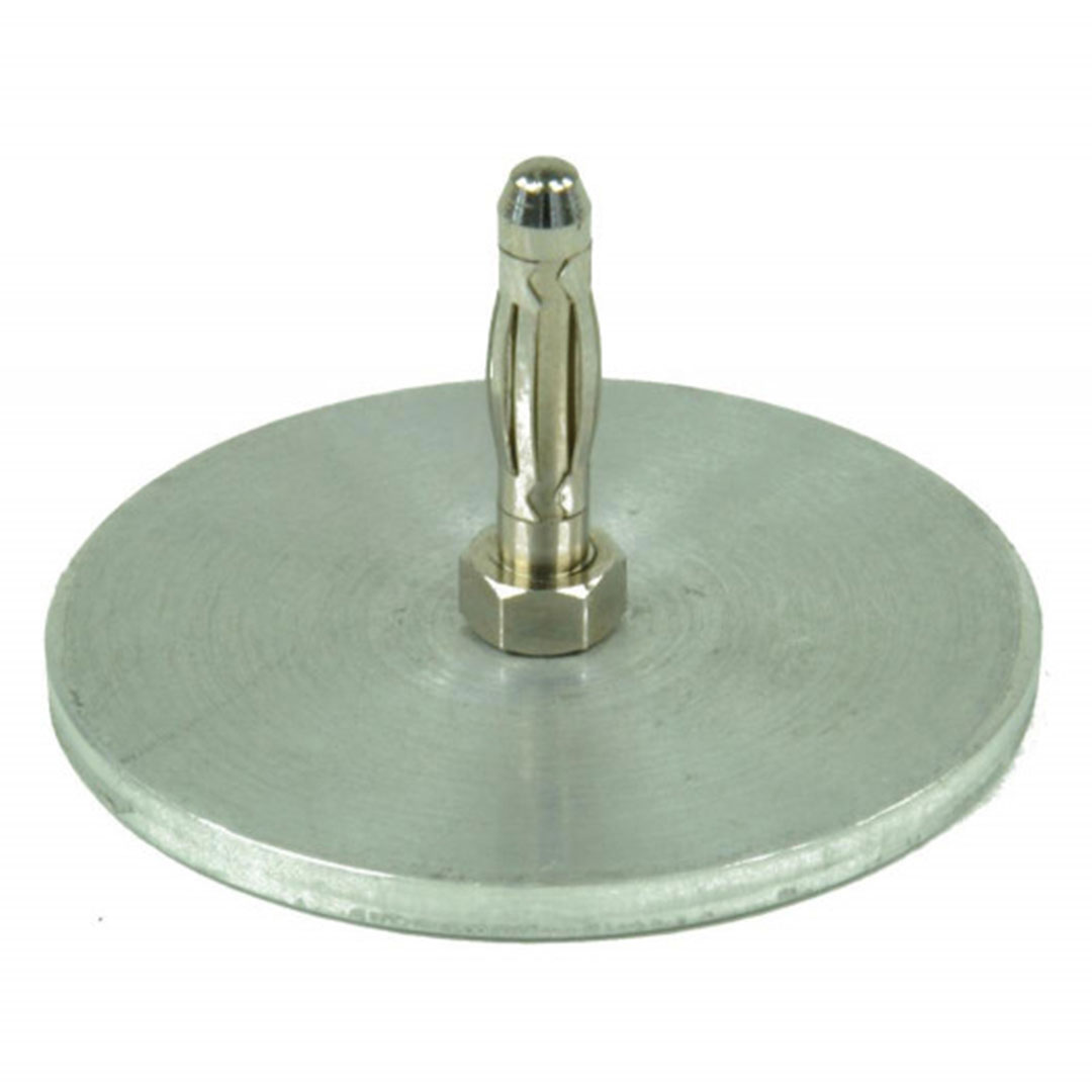 Kondensatorplatte auf Stecker D=40mm