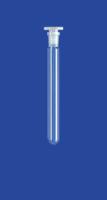 Reagenzglas BORO 3.3 mit NS14/23 + Stopfen, 160x16mm