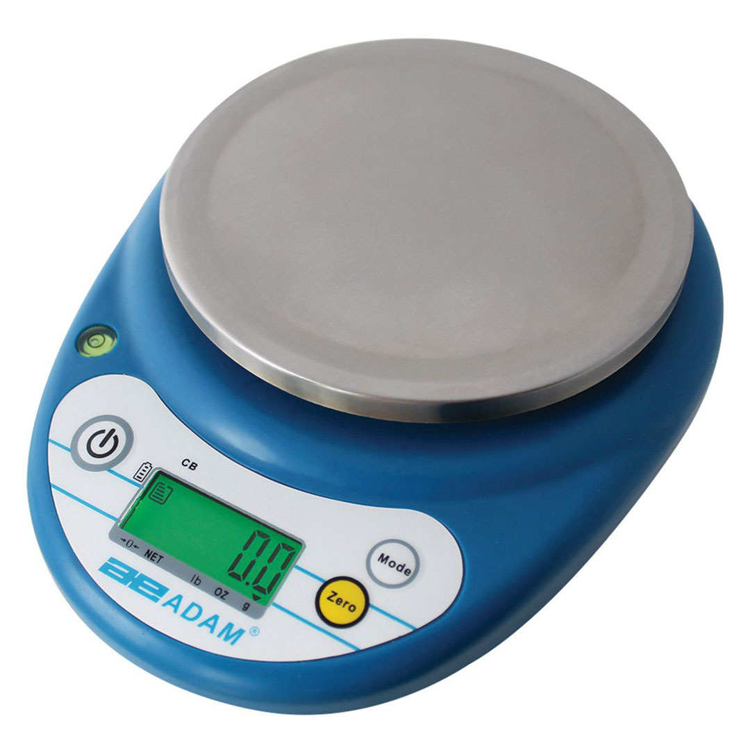 AE ADAM Kompaktwaage CB, 1000g, 0,1g, Wägeplatte  ø=130mm