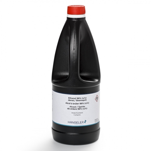 Ethanol 96% denaturiert, vergällt, 1000ml