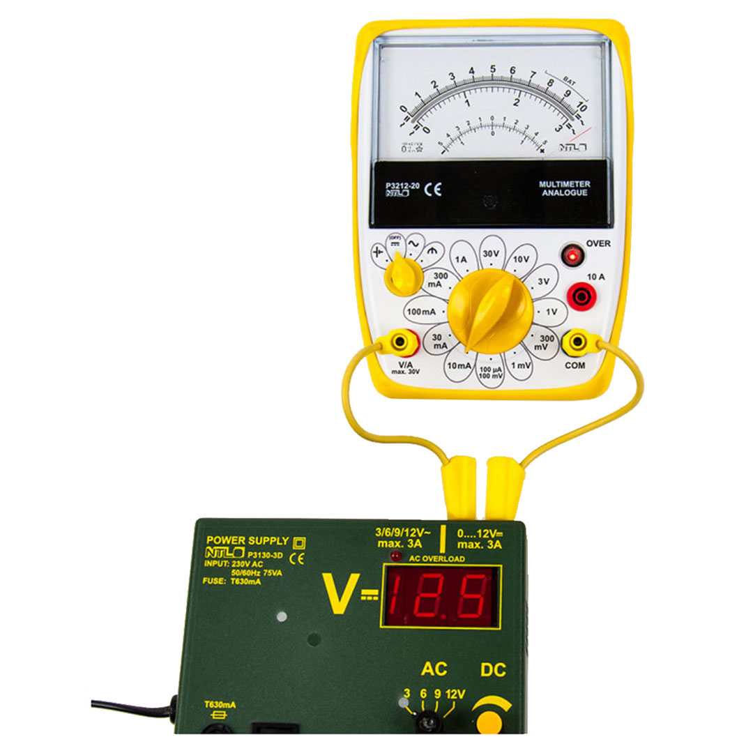 Multimeter analog 20, ca. 200x140x100mm