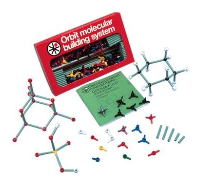 3B SCIENTIFIC Molekülbaukasten 250 Atome