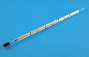 Thermometer (blau) -10...+250:1°C, L=300mm