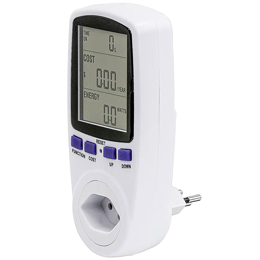 Energiemessgerät Digital, IP20, weiss