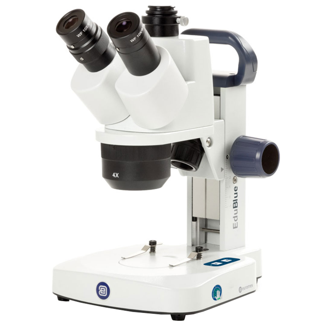 EUROMEX Mikroskop EduBlue ED.1403-S, trinokular, 2x, 4x