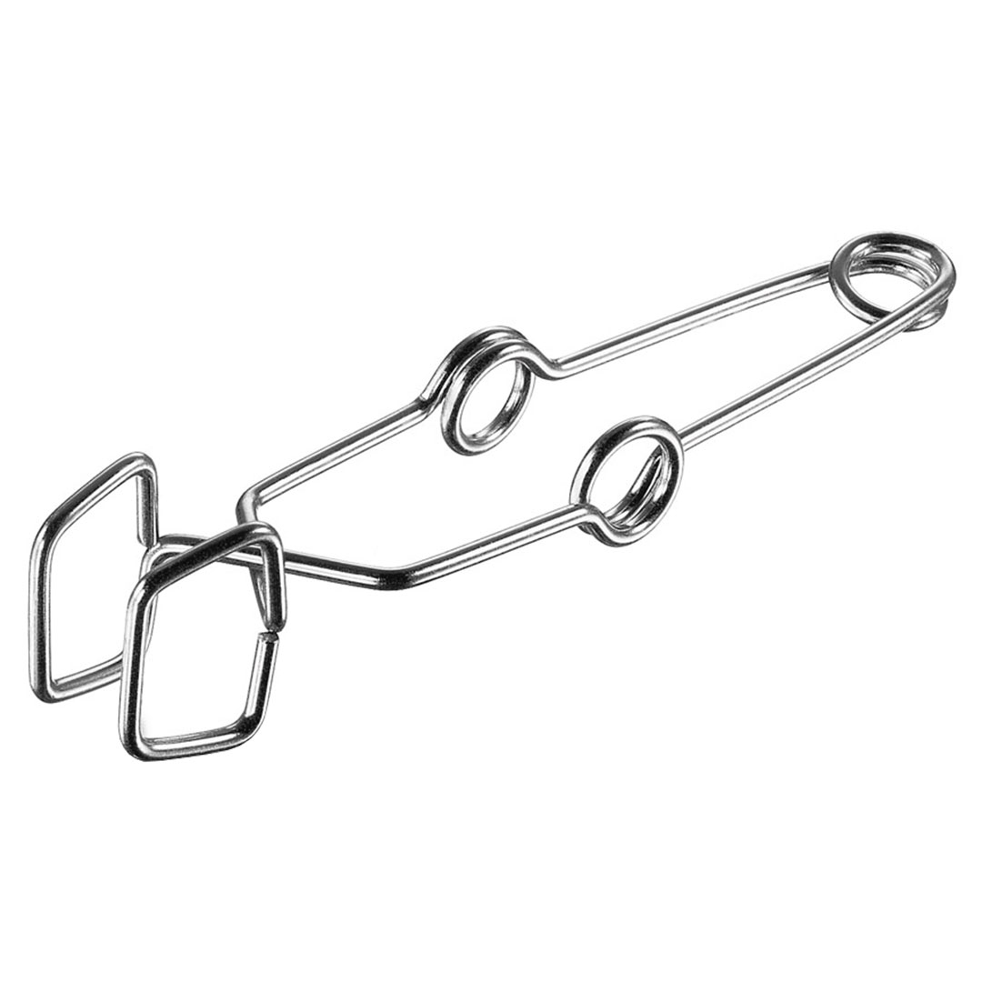 USBECK Reagenzglashalter Edelstahl bis D=30mm