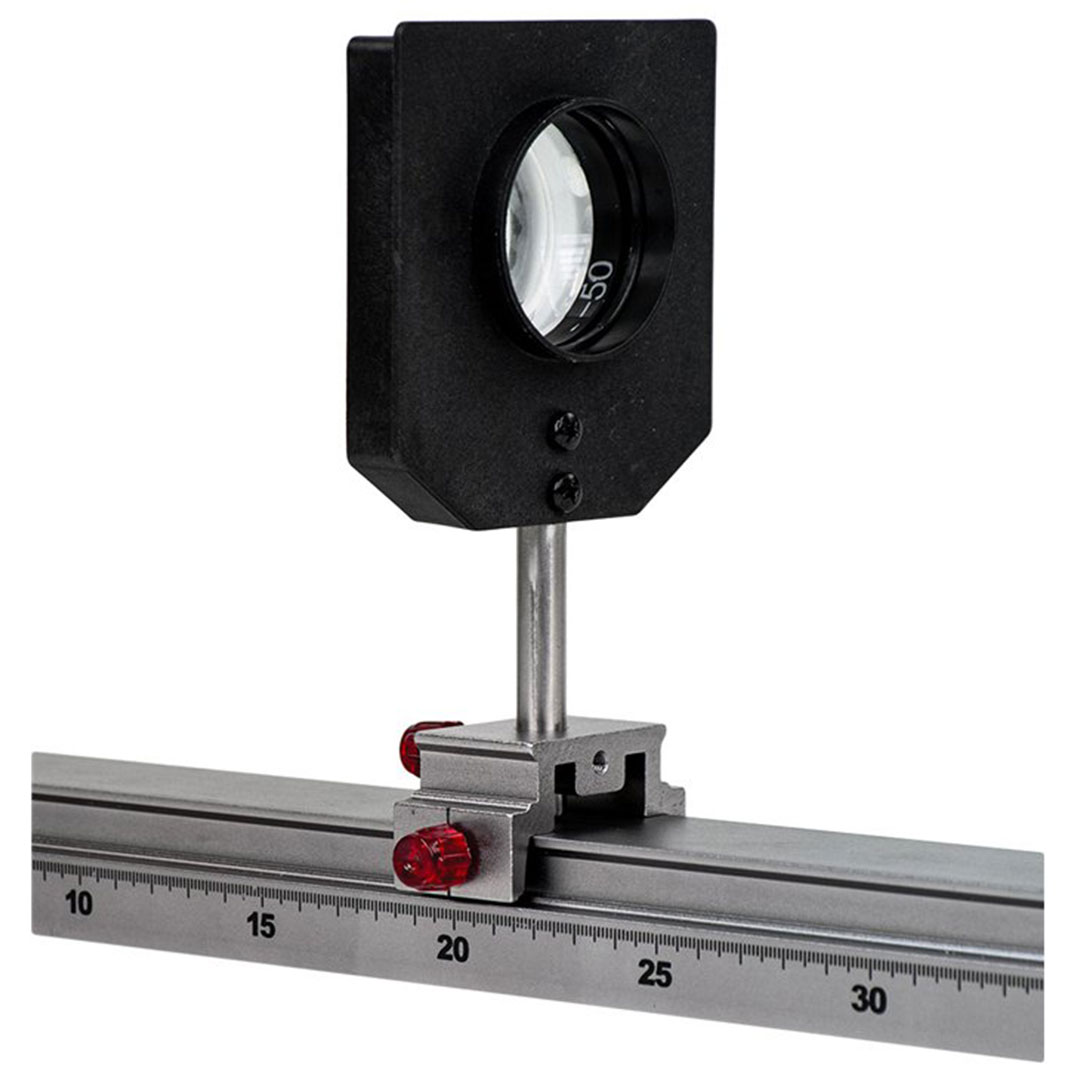 Linse Glas, in Fassung, D=50mm, FL-50mm