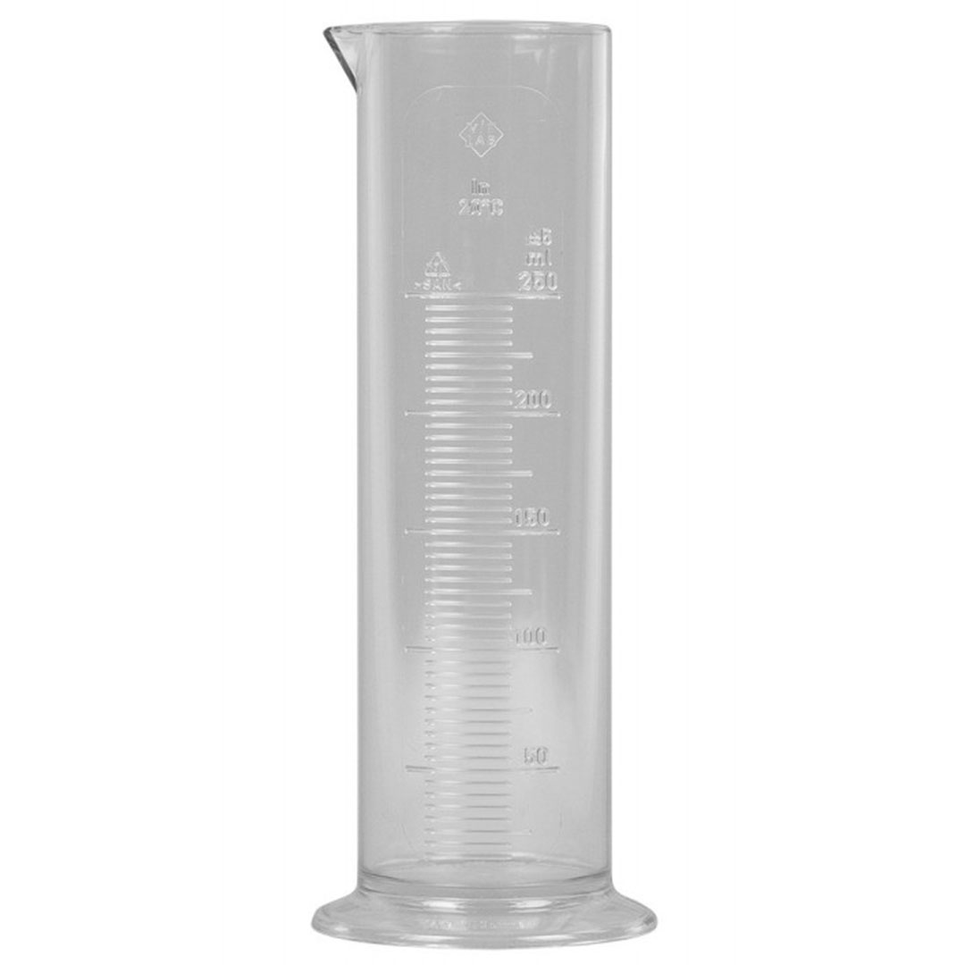 Messzylinder KS, 250ml niedrige Form