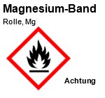Magnesium Band Rolle, 25g