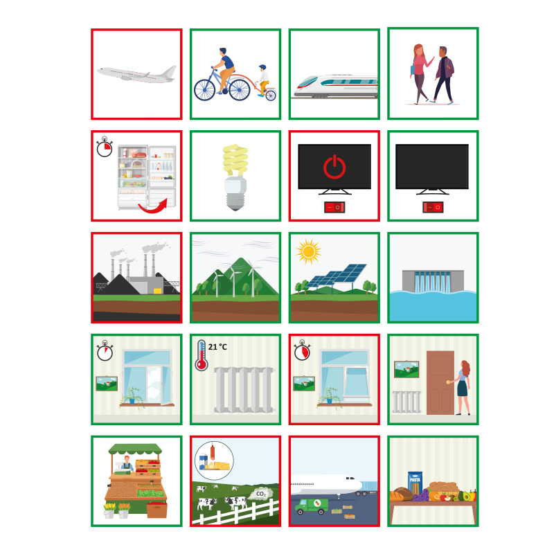 Klimawandel: magnetisch 34-teilig