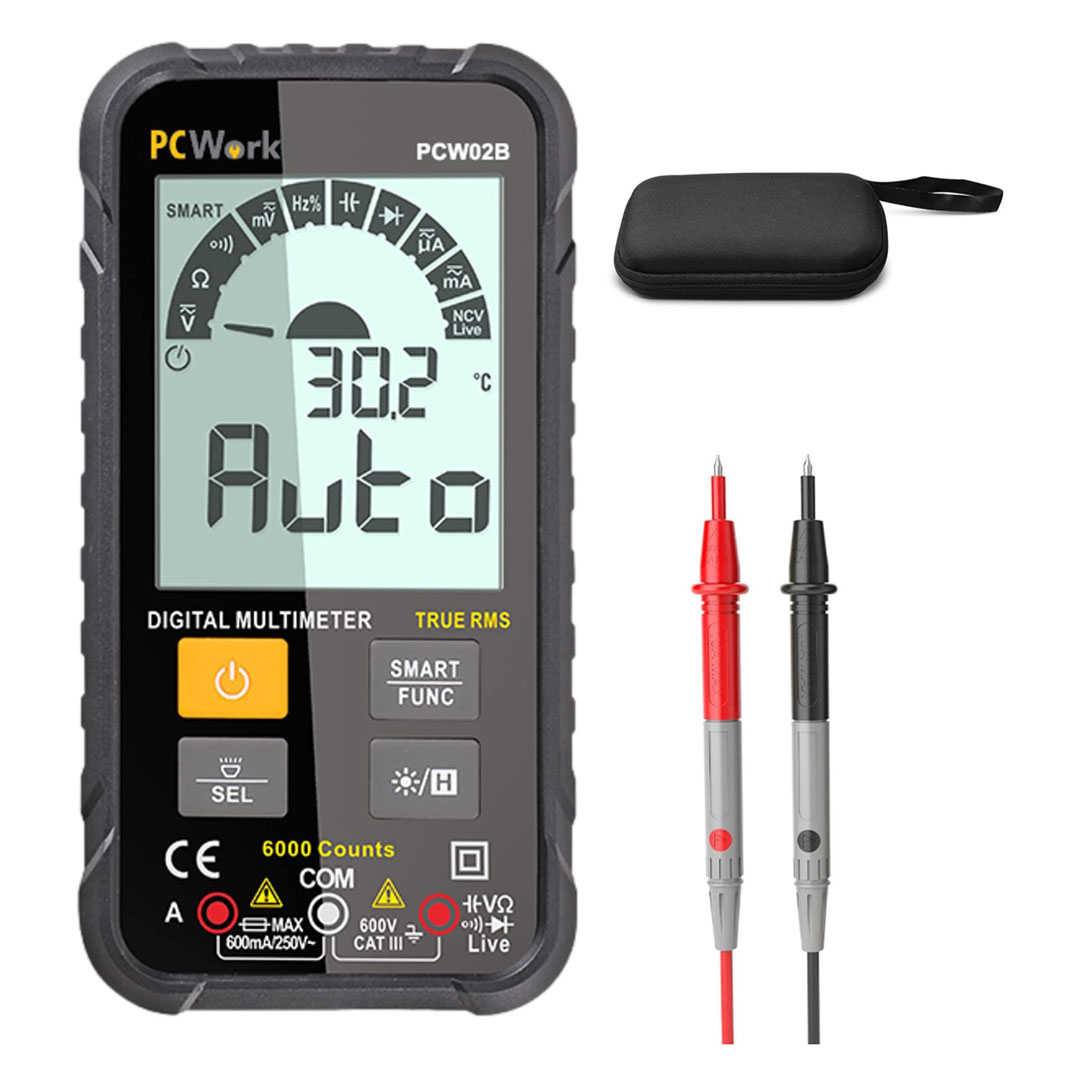 Multimeter digital, smart, True RMS, PCW02B