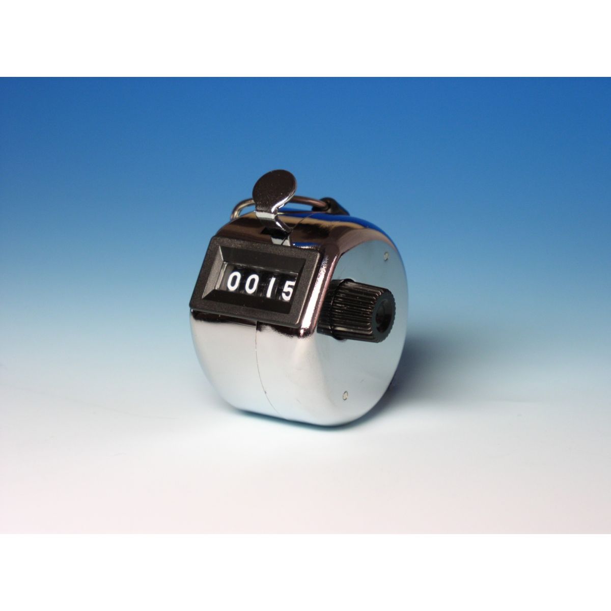 Handzähler 4stellig, mit Taster, Zählbereich 0-9999