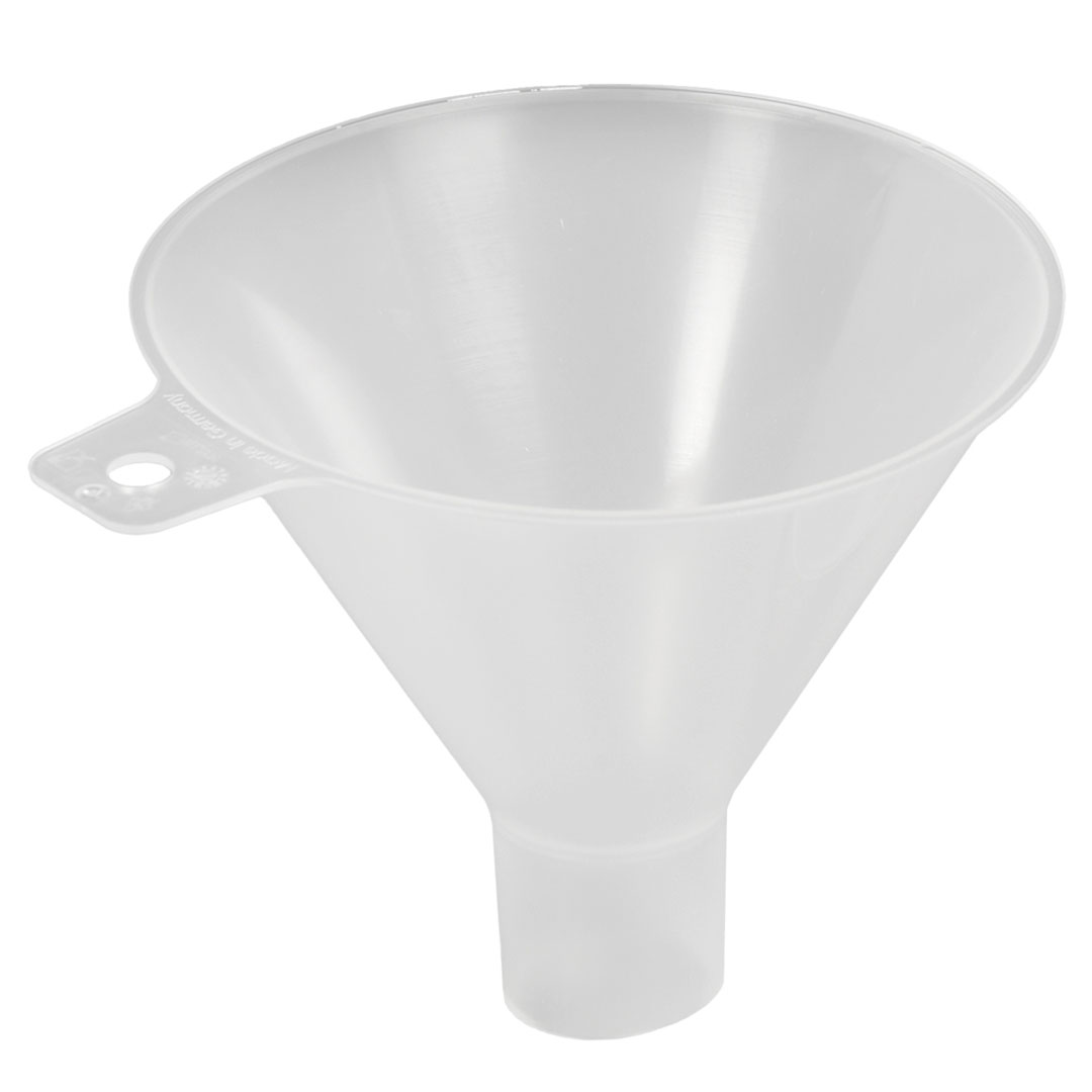 Pulvertrichter PP, D=100mm, Stiel-D=26mm