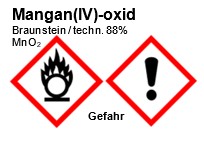 Mangan(IV)-oxid Braunstein, 250g