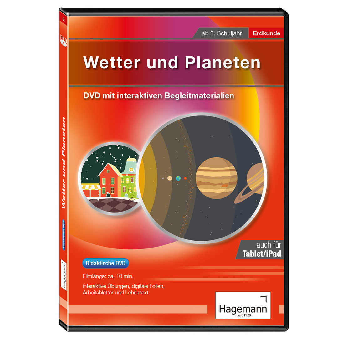 DVD Didaktisch,  Wetter und Planeten, ca. 10 Min.
